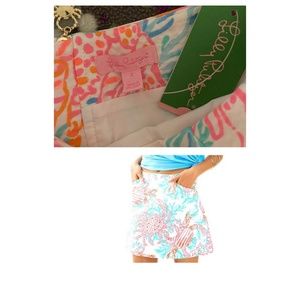 Lilly Pulitzer- Getting Steamy skort (size 2)